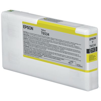 Epson T6534 Yellow-Tintenpatrone (200 ml)
