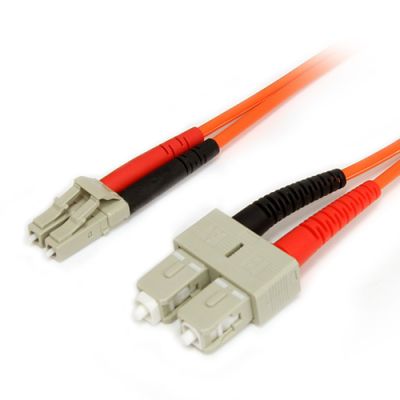 StarTech.com 1m Multimode 62,5/125 Duplex LWL-Patchkabel LC - SC