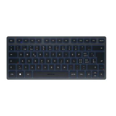 CHERRY KW 7100 MINI BT Tastatur Bluetooth QWERTZ Schweiz Blau