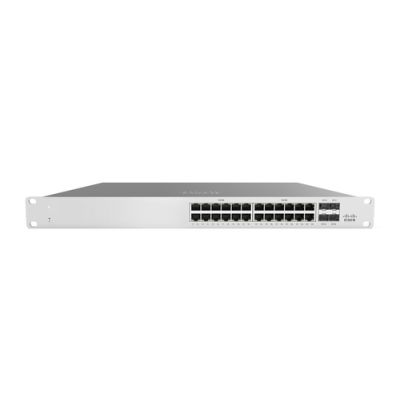 Cisco Meraki MS120-24P Managed L2 Gigabit Ethernet (10/100/1000) Power over Ethernet (PoE) 1U Grau