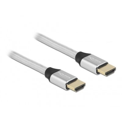 DeLOCK 85365 HDMI-Kabel 0,5 m HDMI Typ A (Standard) Silber