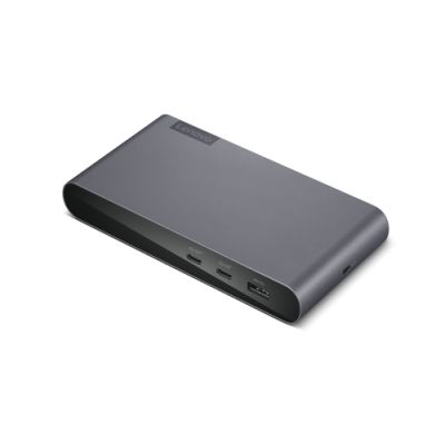 Lenovo 40B30090EU laptop-dockingstation & portreplikator 2 x USB 3.2 Gen 2 (3.1 Gen 2) Type-C Grau