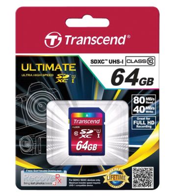 Transcend TS64GSDXC10