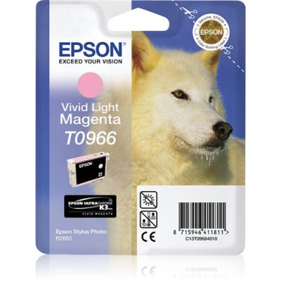 Epson Husky Singlepack Vivid Light Magenta T0966