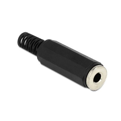 DeLOCK 65544 Drahtverbinder 3.5 mm Schwarz