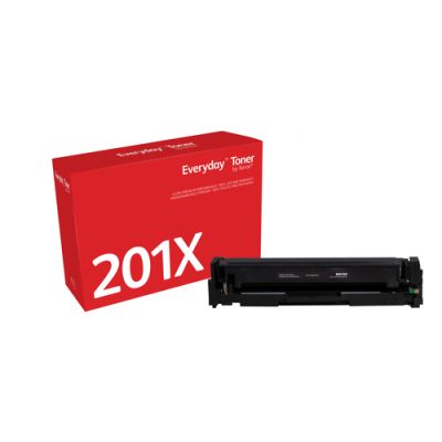 Everyday ™ Schwarz Toner von Xerox, kompatibel mit HP 201X (CF400X/ CRG-045HBK), High capacity