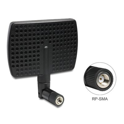 DeLOCK 88447 Netzwerk-Antenne Richtantenne RP-SMA 7 dBi