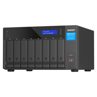 QNAP TVS-h874X NAS Tower Ethernet/LAN Schwarz