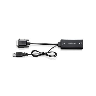 Wacom VGA to HDMI adapter DTK1651 HDMI Typ A (Standard) VGA (D-Sub) Schwarz