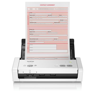 Brother ADS-1200 Scanner ADF-Scanner 600 x 600 DPI A4 Schwarz, Weiß