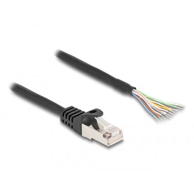 DeLOCK 80208 Netzwerkkabel Schwarz 5 m S/FTP (S-STP)