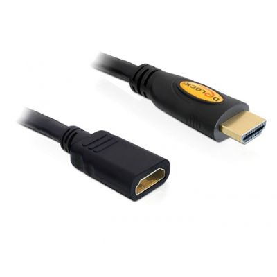 DeLOCK 3m HDMI HDMI-Kabel HDMI Typ A (Standard) Schwarz