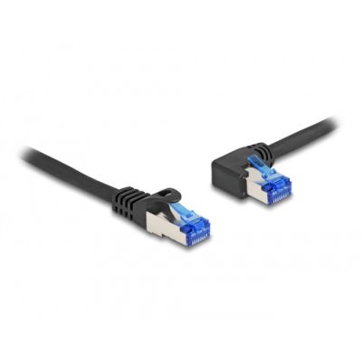 DeLOCK 80217 Netzwerkkabel Schwarz 0,5 m Cat6a S/FTP (S-STP)