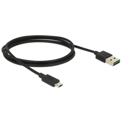 DeLOCK 83844 USB Kabel 1 m USB 2.0 USB A Micro-USB B Schwarz