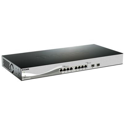 D-Link DXS-1210-10TS Managed L2/L3 10G Ethernet (100/1000/10000) 1U Schwarz, Silber