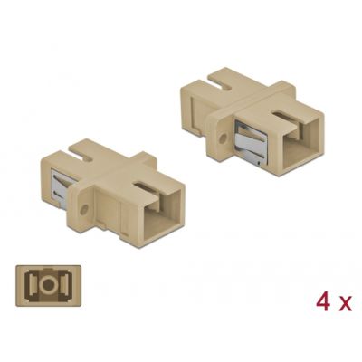 DeLOCK 85993 Glasfaseranschluss SC Weiblich/Weiblich