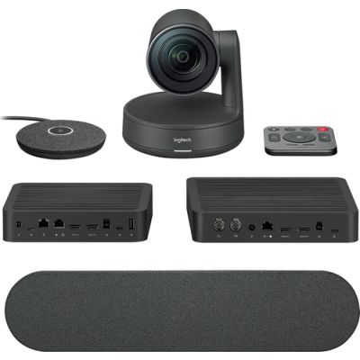 Logitech Medium Microsoft Teams Rooms Videokonferenzsystem Ethernet/LAN Gruppen-Videokonferenzsystem