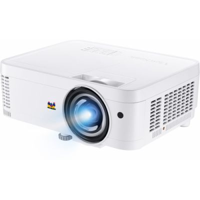 Viewsonic PS501W Beamer Short-Throw-Projektor 3600 ANSI Lumen DMD WXGA (1280x800) Weiß