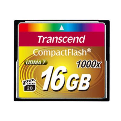 Transcend CompactFlash Card 1000x 16GB Kompaktflash MLC