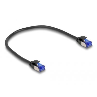DeLOCK 80225 Netzwerkkabel Schwarz 0,25 m Cat6a S/FTP (S-STP)