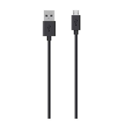 Belkin Micro-USB to USB ChargeSync USB Kabel 3 m USB 2.0 USB A Micro-USB B Schwarz