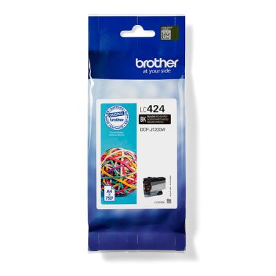 Brother LC424BK Druckerpatrone 1 Stück(e) Original Schwarz