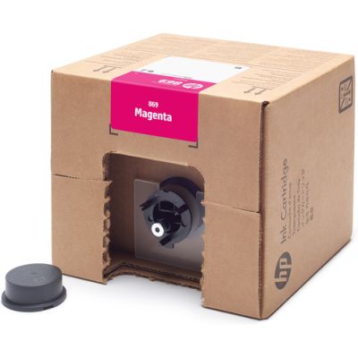 HP 869 Magenta PageWide XL Pro Druckerpatrone, 3 Liter
