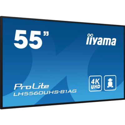 iiyama PROLITE Digitale A-Platine 139,7 cm (55") LED WLAN 500 cd/m² 4K Ultra HD Schwarz Eingebauter Prozessor Android 11 24/7