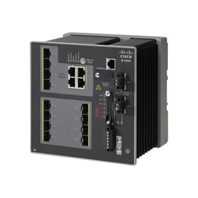 Cisco IE 4000 8 X SFP 1G Managed Gigabit Ethernet (10/100/1000) Power over Ethernet (PoE) Schwarz