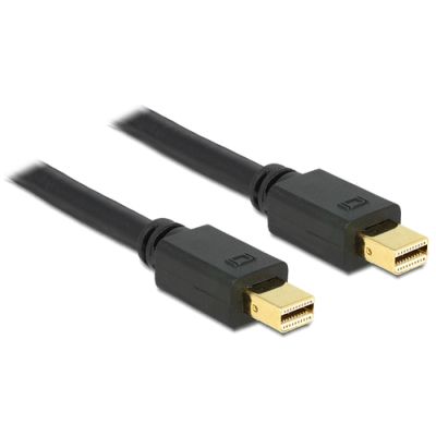 DeLOCK 83474 DisplayPort-Kabel 1,5 m Mini DisplayPort Schwarz