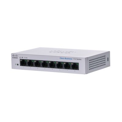 Cisco CBS110 Unmanaged L2 Gigabit Ethernet (10/100/1000) Desktop Grau