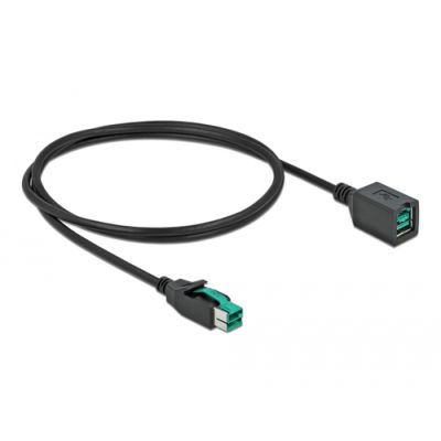 DeLOCK 85980 USB Kabel 1 m Schwarz