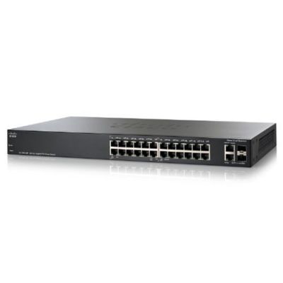 Cisco SLM224PT-EU, Refurbished Managed L2 Power over Ethernet (PoE) Schwarz