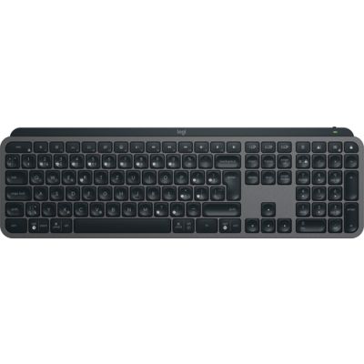 Logitech MX Keys S Tastatur RF Wireless + Bluetooth QWERTZ Tschechisch Graphit
