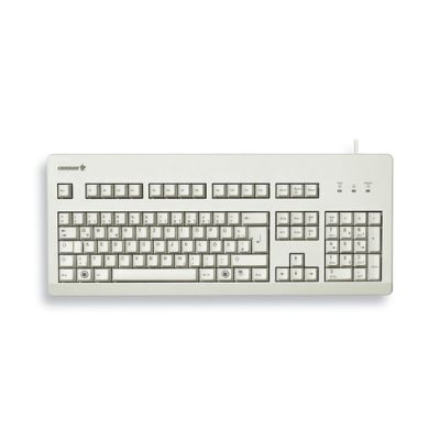 CHERRY G80-3000 Tastatur USB AZERTY Französisch Grau
