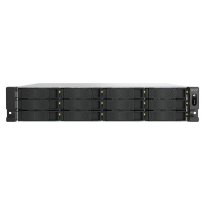 QNAP TS-H1277AXU-RP NAS Rack (2U) Ethernet/LAN Schwarz E-2136