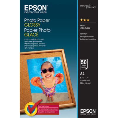 Epson Photo Paper Glossy - A4 - 50 Blätter