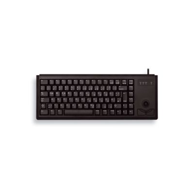 CHERRY G84-4400 Tastatur USB AZERTY Französisch Schwarz