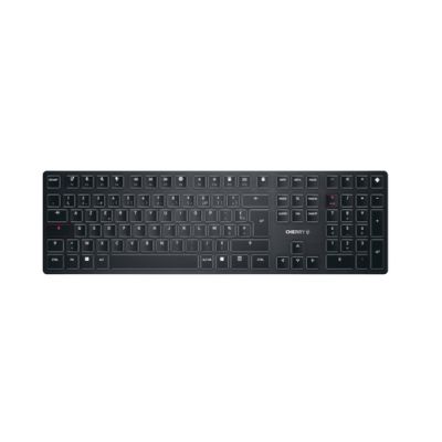 CHERRY KW X ULP Tastatur USB + RF Wireless + Bluetooth AZERTY Französisch Schwarz