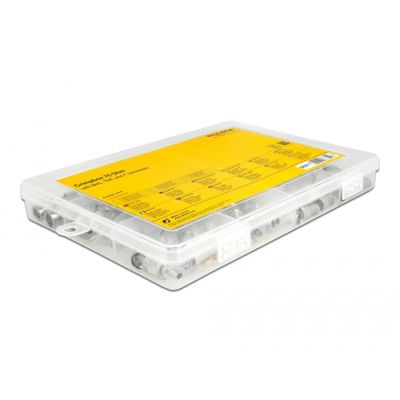 DeLOCK 66811 Drahtverbinder 10 x BNC Stecker für RG-59, 10 x BNC Stecker für RG-6, 5 x BNC Stecker für RG-11, 5 x BNC Buchse für RG-59, 5 x BNC Buchse für RG-6, 5 x TNC Buchse für RG-59, 10 x TNC Stecker für RG-59, 10 x F Stecker für RG-59, 10 x F Stecker