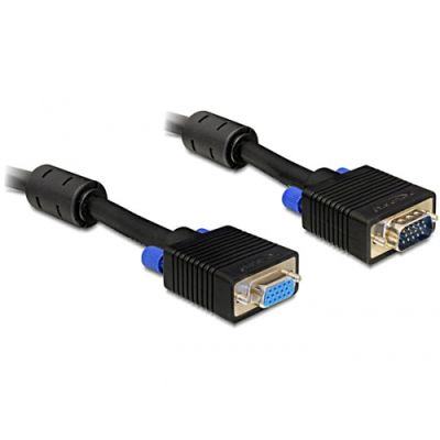 DeLOCK 3m VGA Cable VGA-Kabel VGA (D-Sub) Schwarz