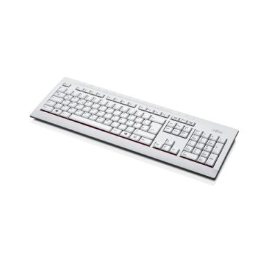 Fujitsu KB521 Tastatur USB Englisch Grau
