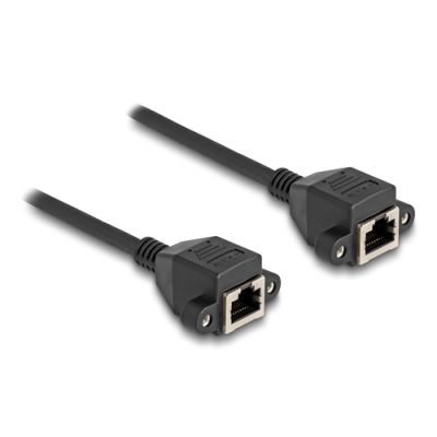 DeLOCK 80198 Netzwerkkabel Schwarz 0,5 m S/FTP (S-STP)