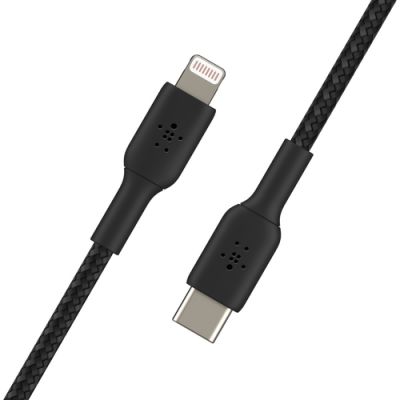 Belkin CAA004BT1MBK Lightning-Kabel 1 m Schwarz