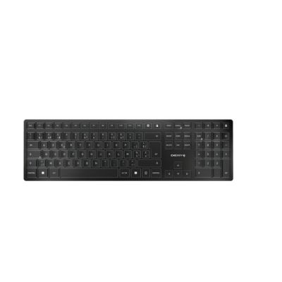 CHERRY KW 9100 SLIM Tastatur RF Wireless + Bluetooth Schwarz