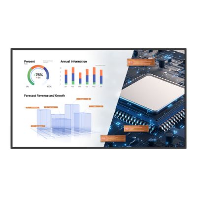 BenQ ST6502S Digital Signage Flachbildschirm 165,1 cm (65") LED 400 cd/m² 4K Ultra HD Schwarz Eingebauter Prozessor Android 8.0 18/7
