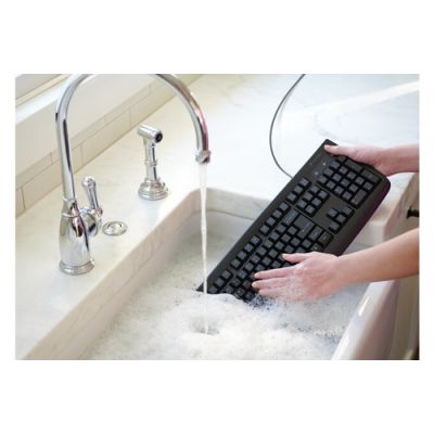 Kensington K64407PN Tastatur USB QWERTY Norwegisch Schwarz
