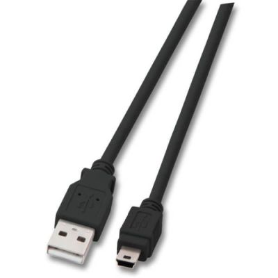 EFB Elektronik K5250SW.0,5V2 USB Kabel 0,5 m USB 2.0 USB A Mini-USB B Schwarz
