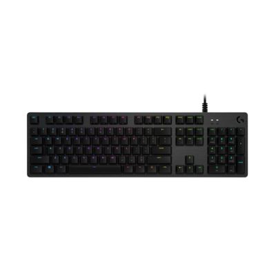 Logitech G G512 Carbon RGB Mechanical Gaming Keyboard, GX Blue (Clicky) Tastatur USB AZERTY Französisch Karbon