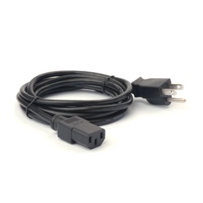 Zebra 450044 Stromkabel Schwarz Netzstecker Typ F C13-Koppler